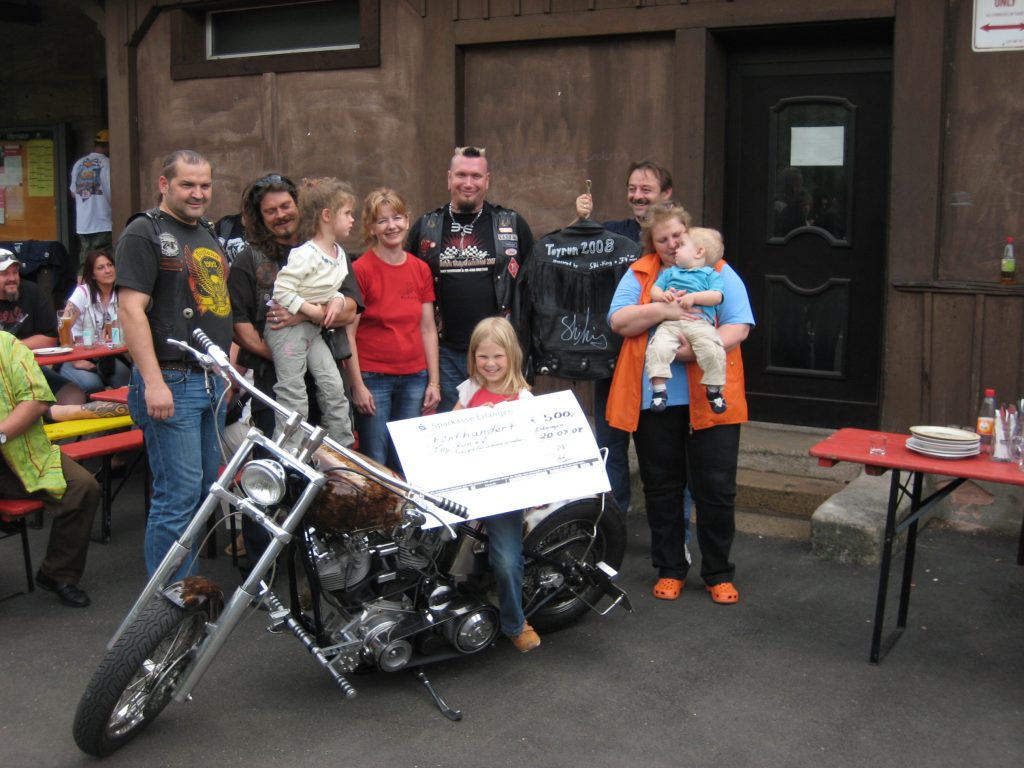 Harleyclub Seventyfour or more spendet 500 €