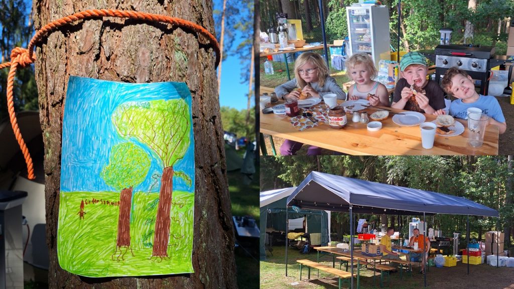 Impressionen vom ersten Erlanger Toy Run Waldcamping Wochenende