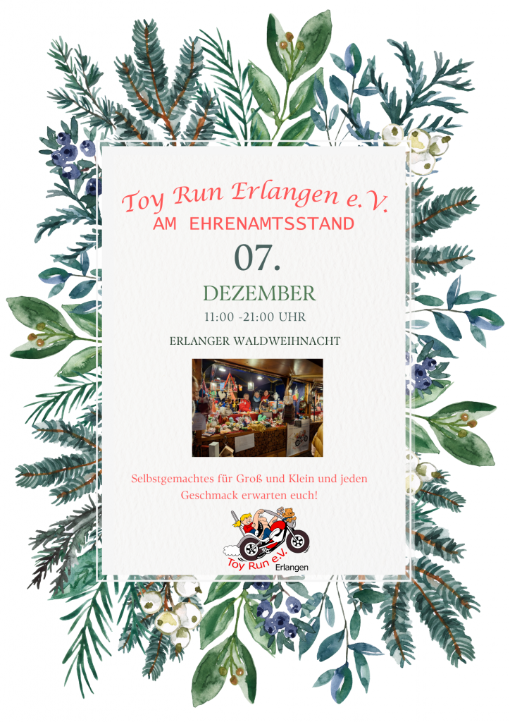 Plakat zum Ehrenamtsstand